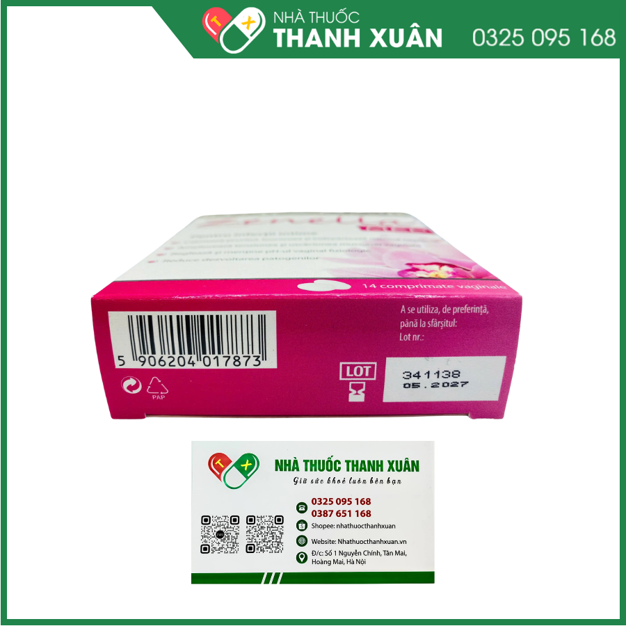 Zenella MED - Viên đặt âm đạo giúp phòng ngừa và điều trị viêm âm đạo